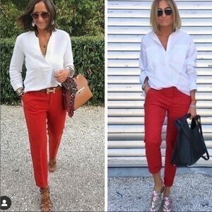 ZARA womens pleated high waist pants 2139/783